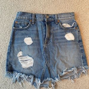 7 for all mankind Jean skirt